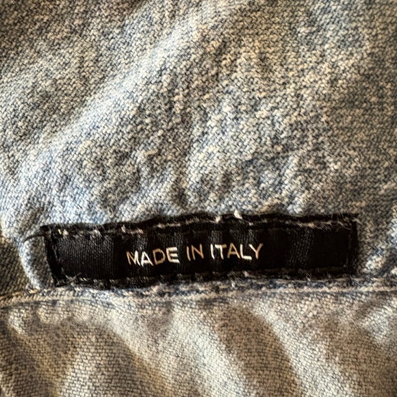 R13 Shortalls Overall Denim Shorts Distressed Size S - Picture 8 of 16